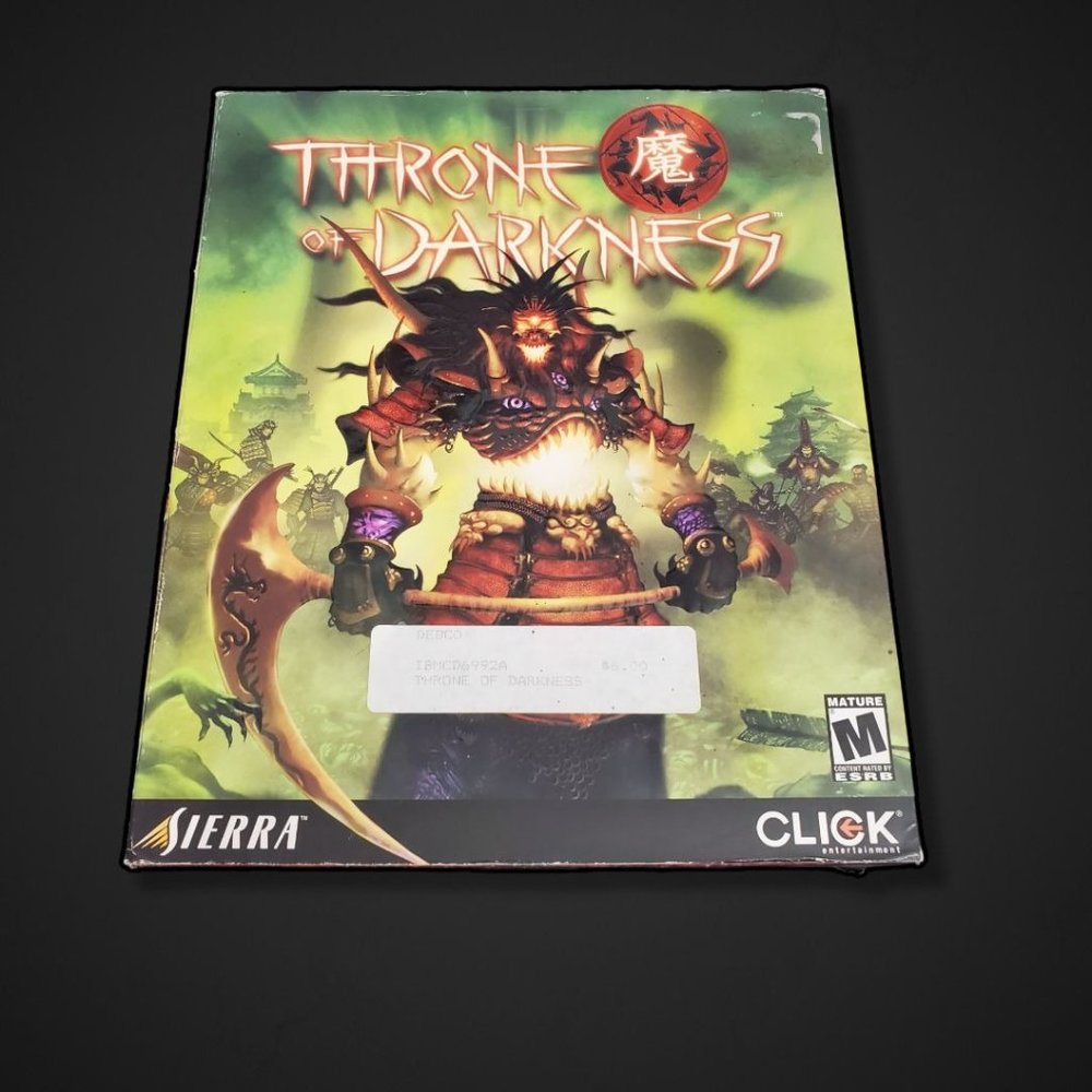 Throne of Darkness Big Box PC Game Retro